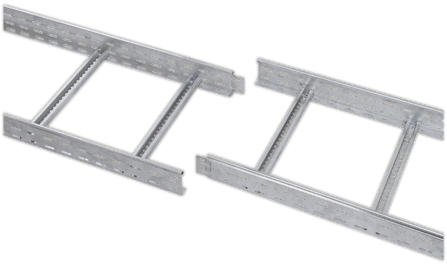 Лоток лестничный 80х300х3000, 1,2 мм