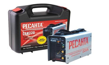 Сварочный аппарат инверторный САИ 220 в кейсе